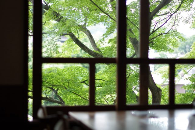 左京区吉田・吉田山荘のカフェ真古館 café shinkokan