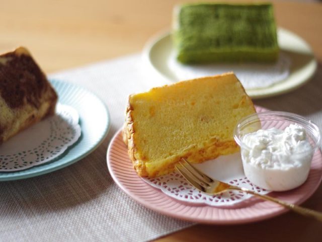 cafe風良都のシフォンケーキの話。