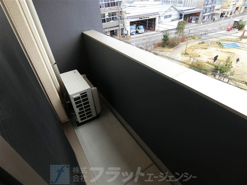 京都アートステイ西陣捨松 ベランダ