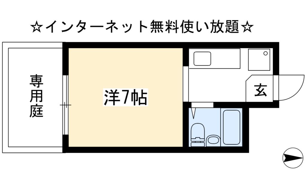 レジデンス太田Ⅰ 間取り