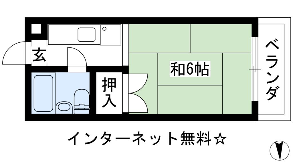 アストロプラザⅠ 間取り