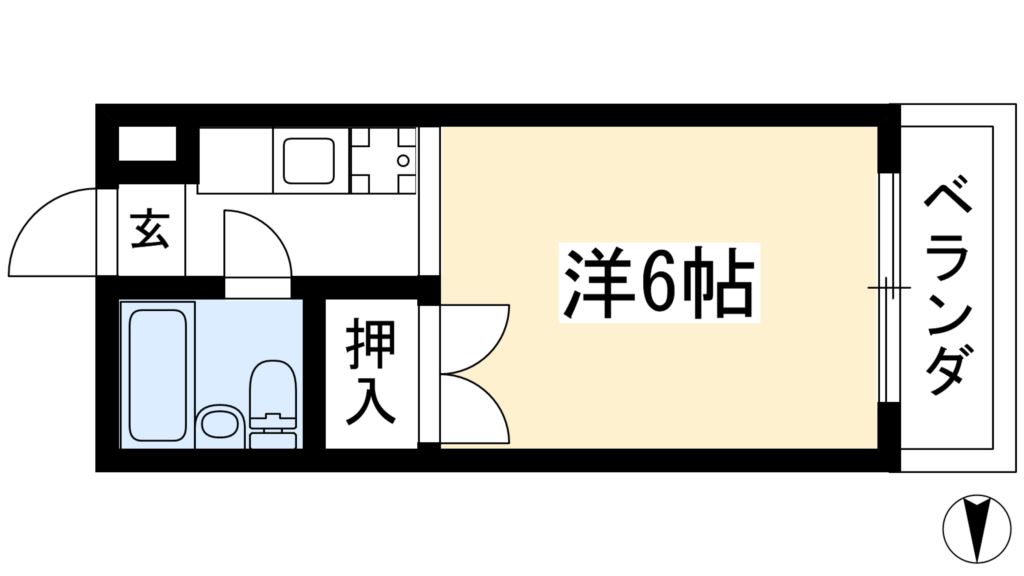 アストロプラザⅠ 間取り