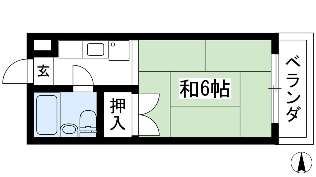 アストロプラザⅠ 間取り