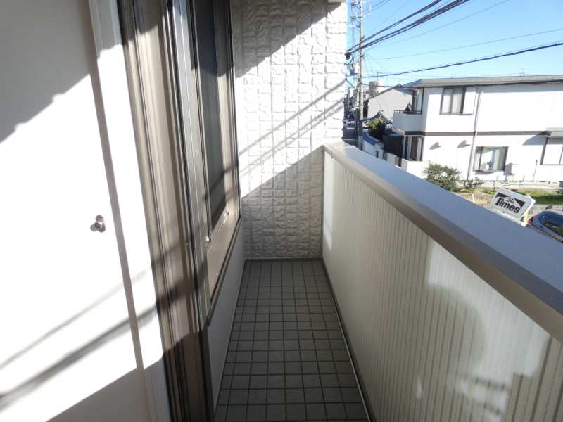 グランエミシス等持院 ベランダ