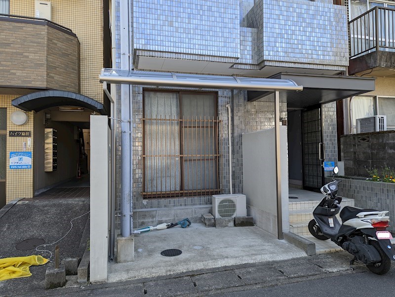 上野マンション 駐輪場