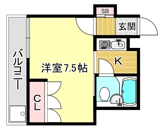 DOL-PHINⅠ 間取り