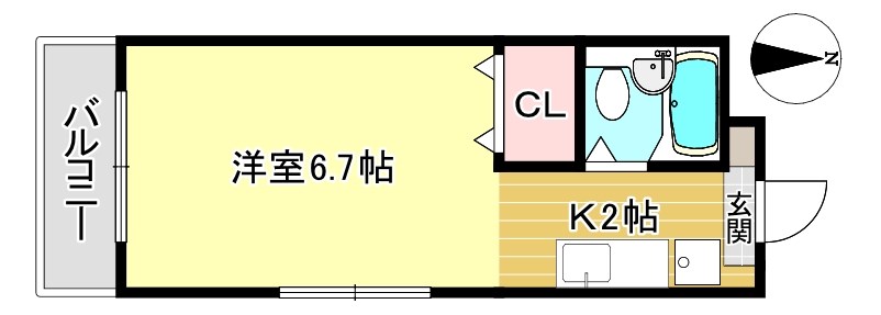Domus　Ogawa 間取り