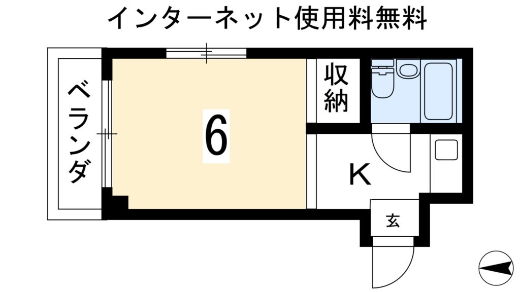ヴィラ島本 間取り