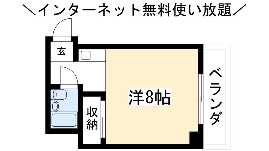 ヴィラ島本 間取り