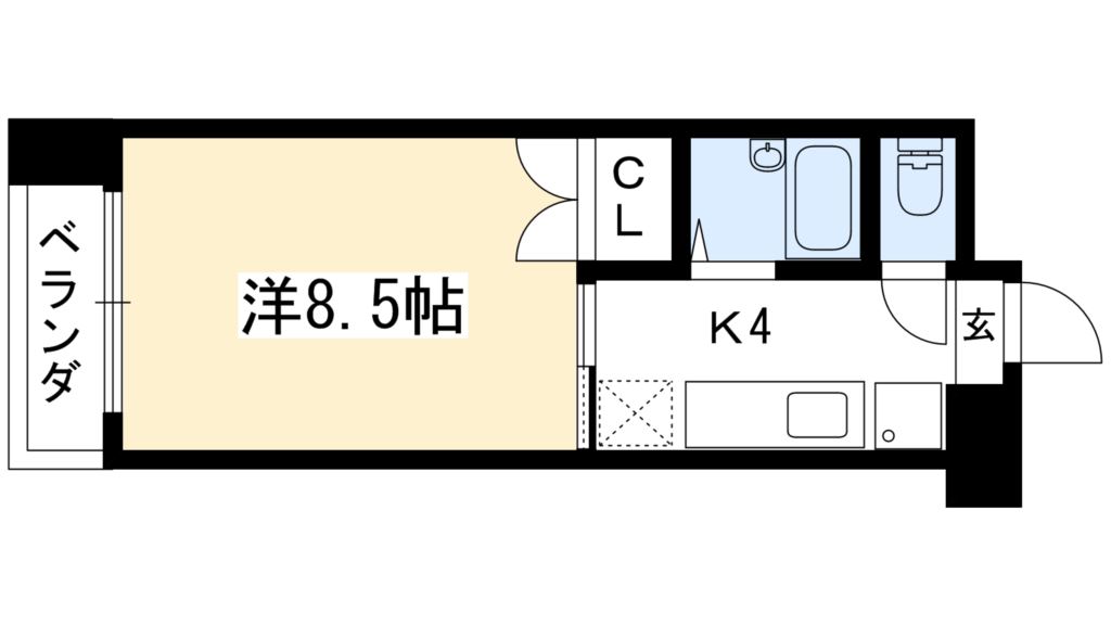ソワクレ－ル伊吹 間取り