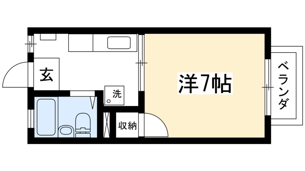 プレジ－ル・ウエダ 間取り