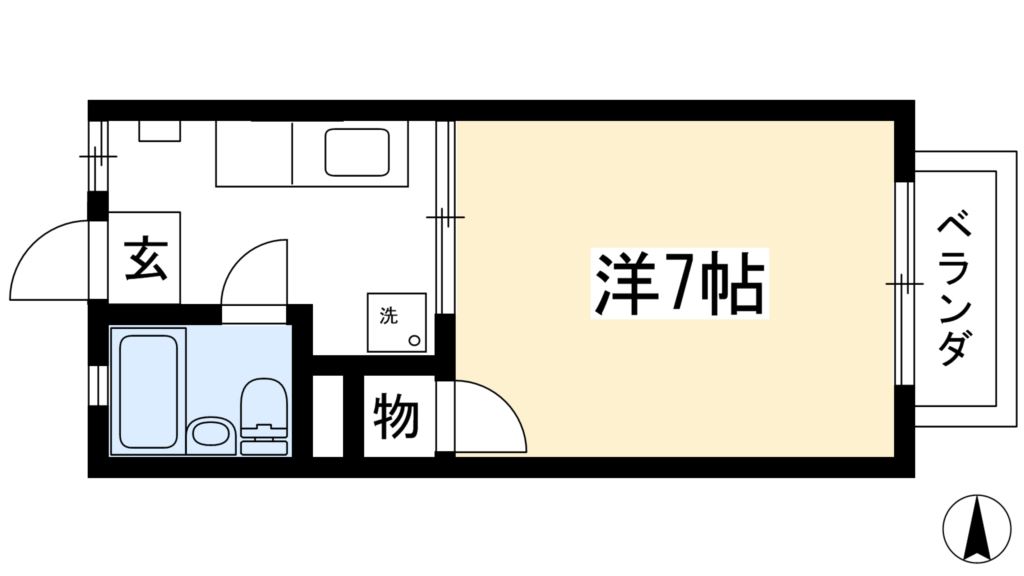 プレジ－ル・ウエダ 間取り