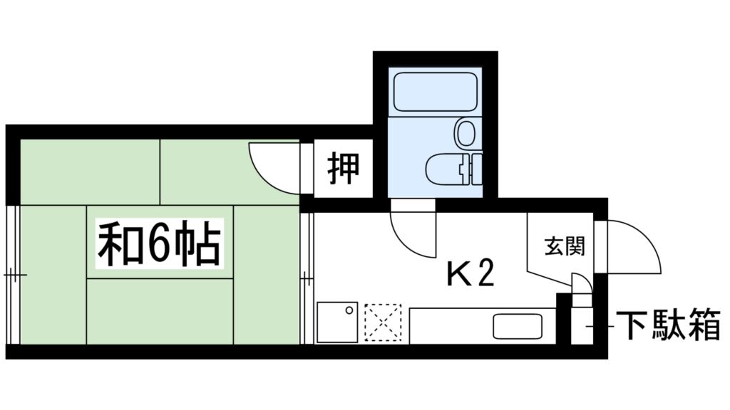 第二船岡山荘 間取り
