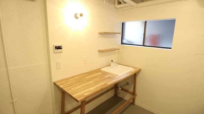 木野寮南棟 洗面所