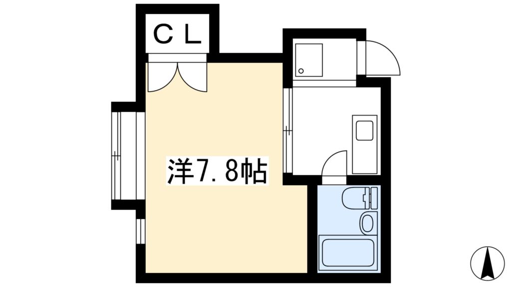 コーポ島祝 間取り