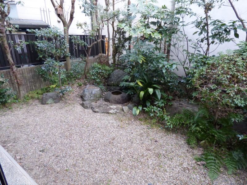 下鴨蓼倉町貸家 庭