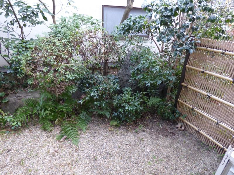 下鴨蓼倉町貸家 庭