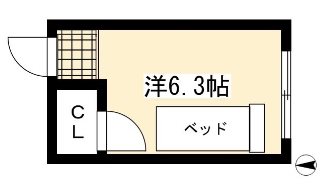 木野寮北棟 間取り
