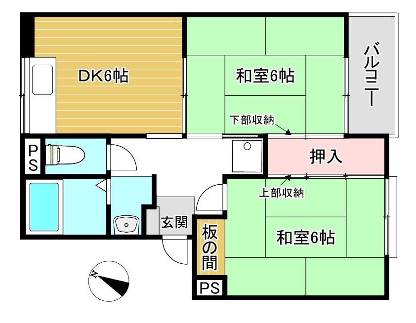 オークコート 間取り