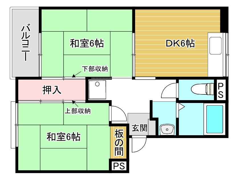 オークコート 間取り