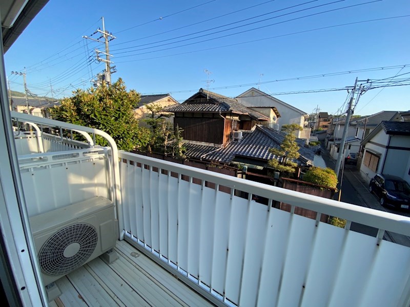 メゾンかしわべ ベランダ