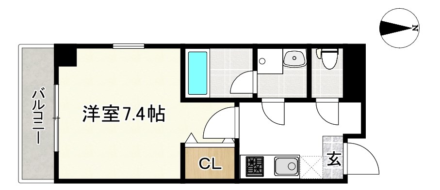Ｉｓマンション　アネックス 間取り