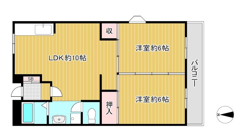 カサグランデ雅 間取り