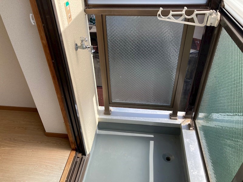 八久ホーム 洗濯機置場
