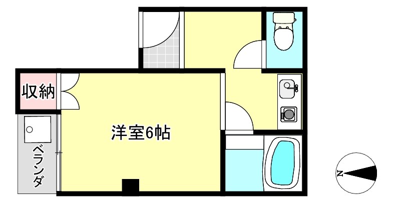 アーバンハウス北西 間取り