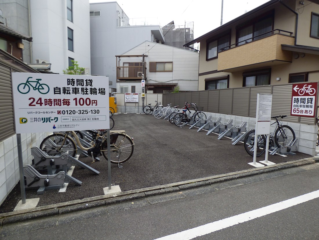 北大路江州ハウスＡ棟 時間貸し駐輪場