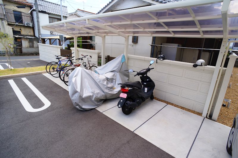 ピア・プリマ貴船館 駐輪場も充実♪