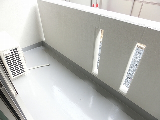 ラルジュ西金ヶ崎 ベランダ