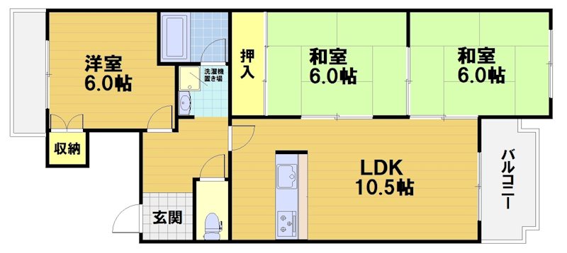嵐山ファミリオ 間取り