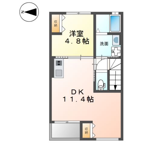 Ａｃｏｒｄｅ（アコルデ）御所北 間取り