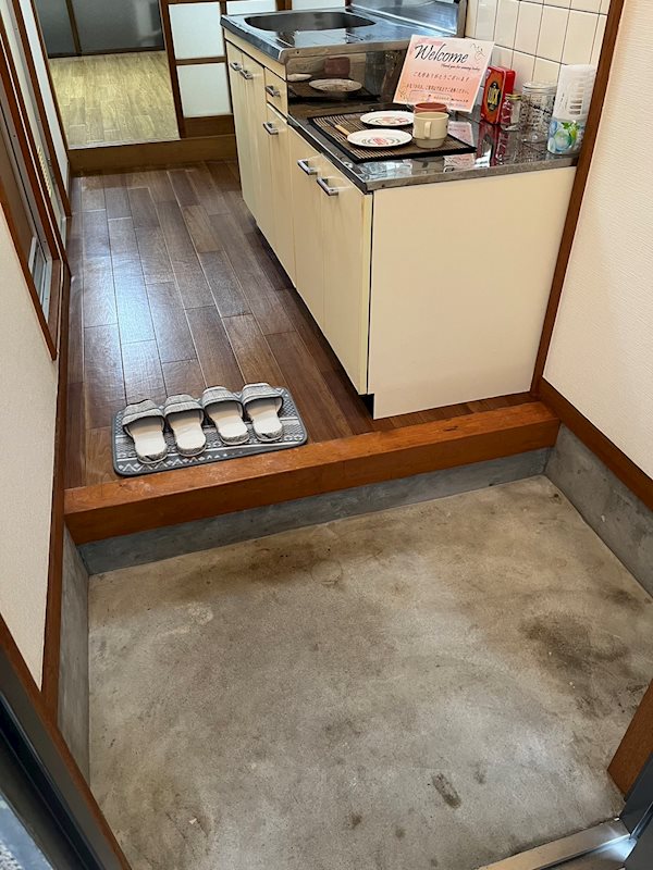 前田ハイツ 玄関