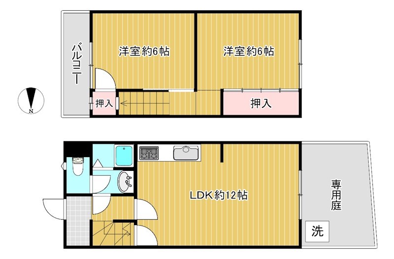 HATA TERRACE  間取り