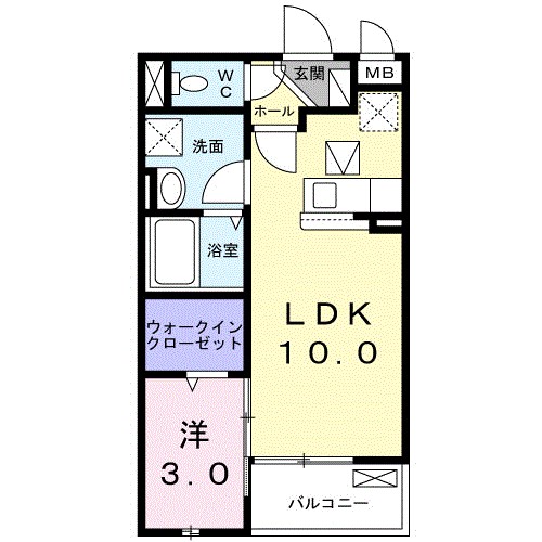 アンプルール 間取り