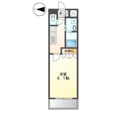 エクセルコート・まはたぎ 間取り