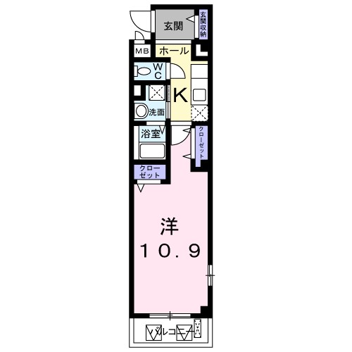 フェリーチェ　ポネェンテ 間取り