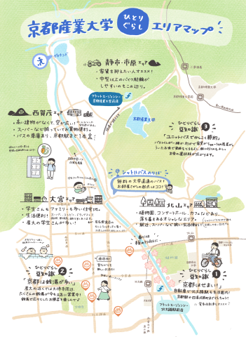【大学近くに住もう！】京都産業大学周辺の学生向け物件