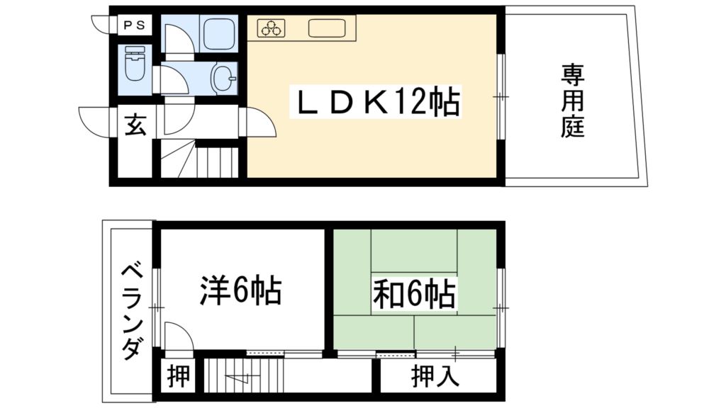 HATA TERRACE 間取り