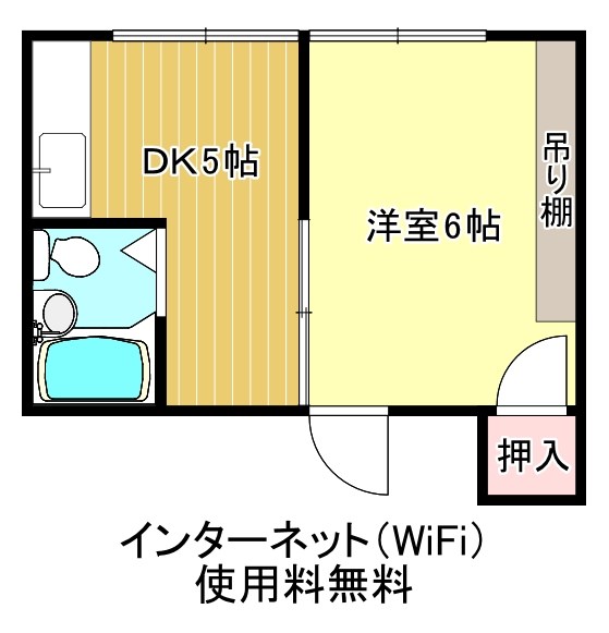 山中荘 間取り