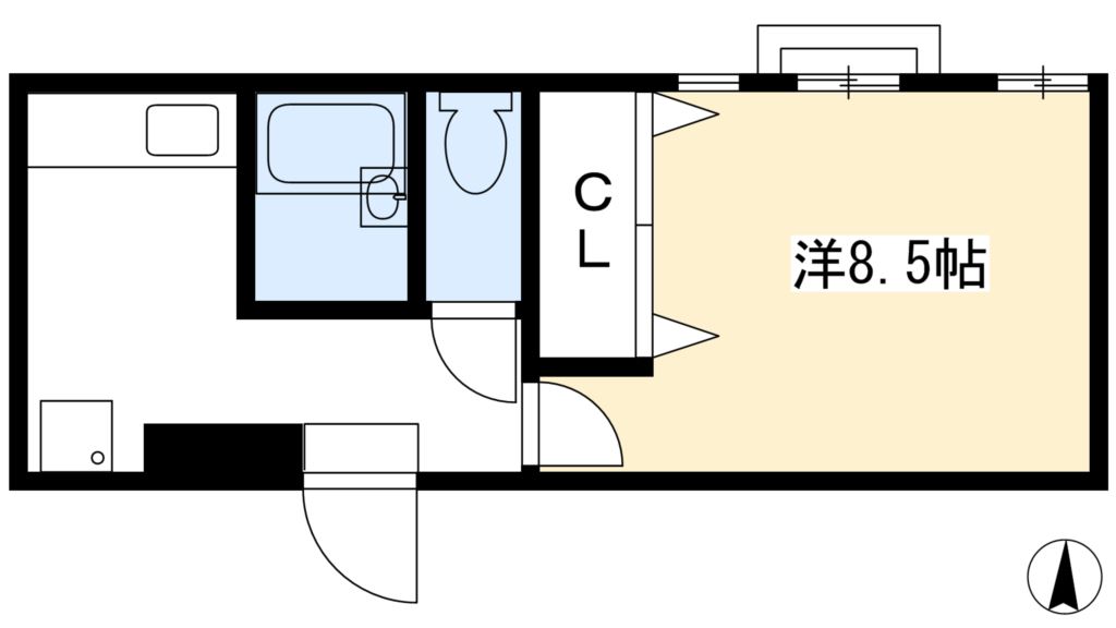 洛北松柏 間取り