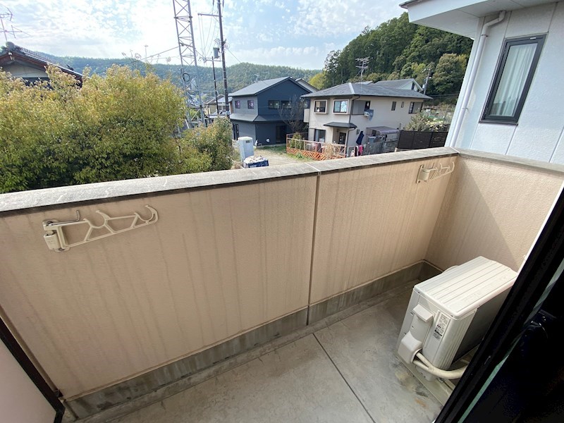 アブレスト岩倉 ベランダ