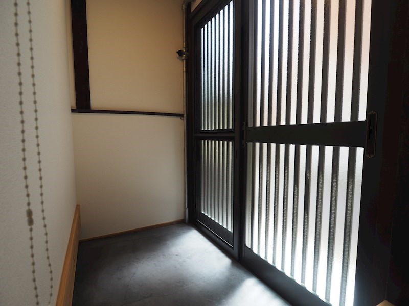 小山下内河原町京町家 玄関