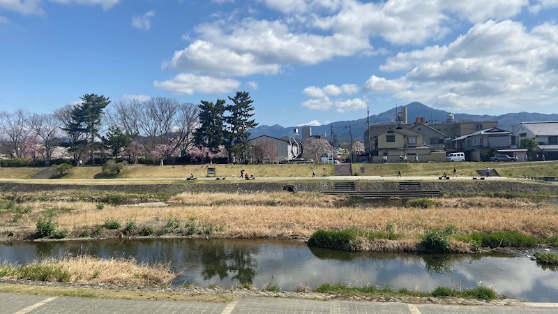 小山下内河原町京町家 周辺（賀茂川北大路橋周辺）