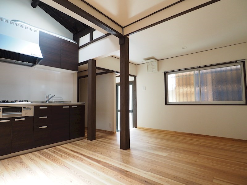 小山下内河原町京町家 リビング