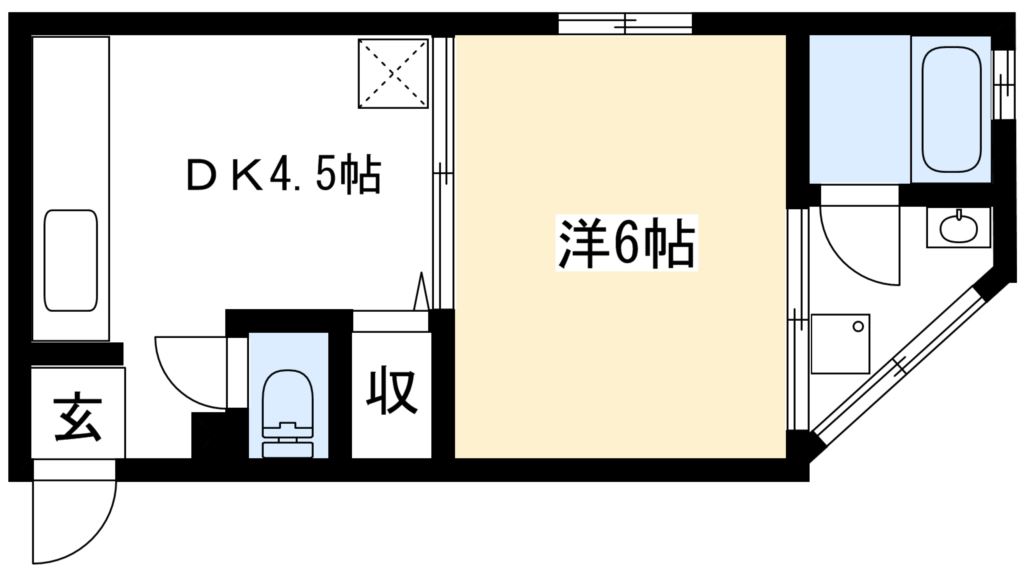 吉田ハイツ 間取り