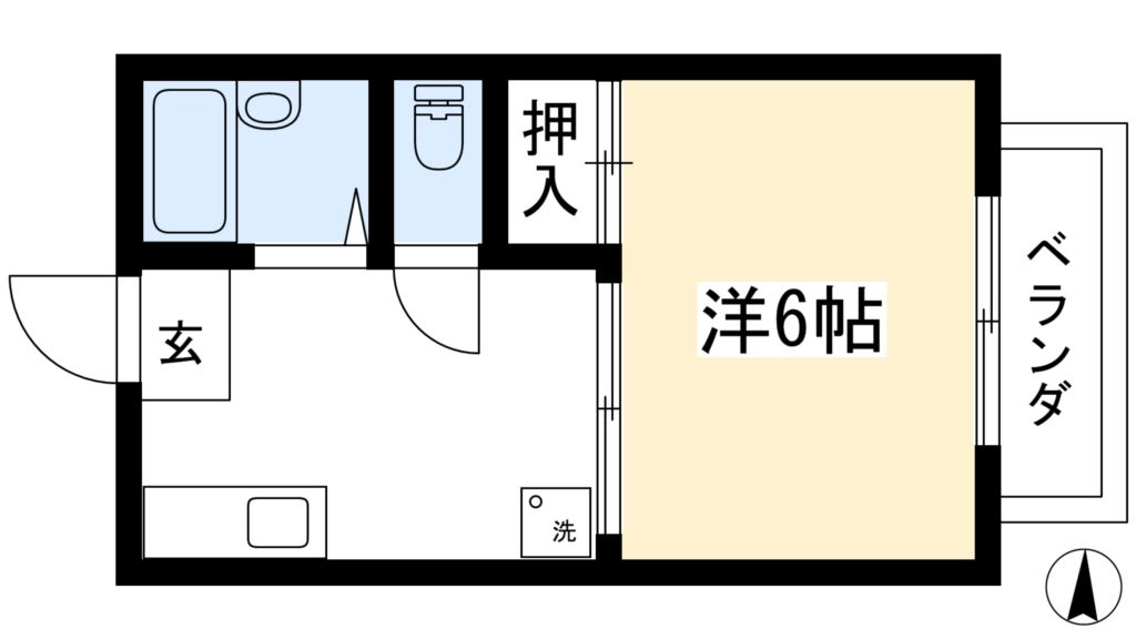 メゾンドシンワ 間取り