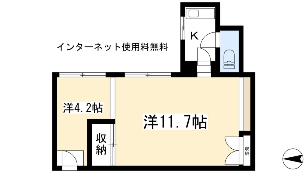 シェアフラットｎｅｎｒｉｎ 間取り